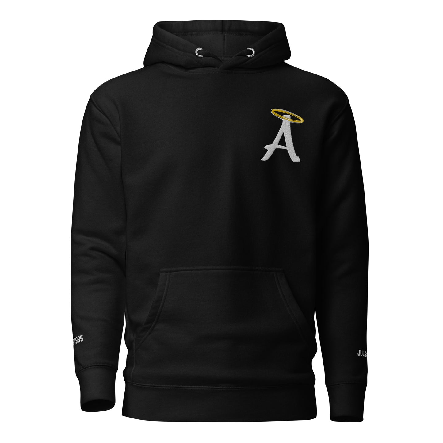 A Halo Embroidered Hoodie