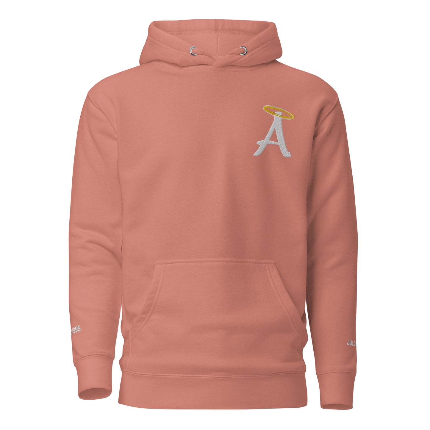 A Halo Embroidered Hoodie