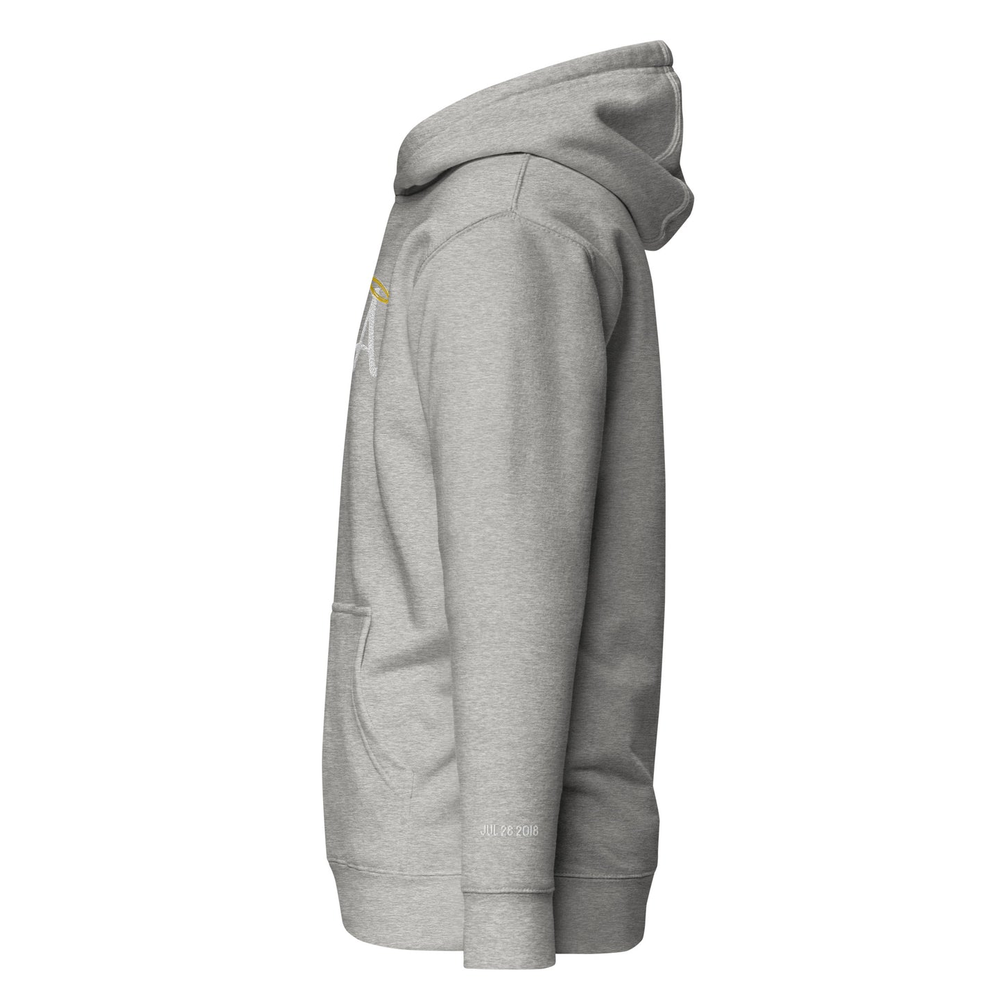 A Halo Embroidered Hoodie