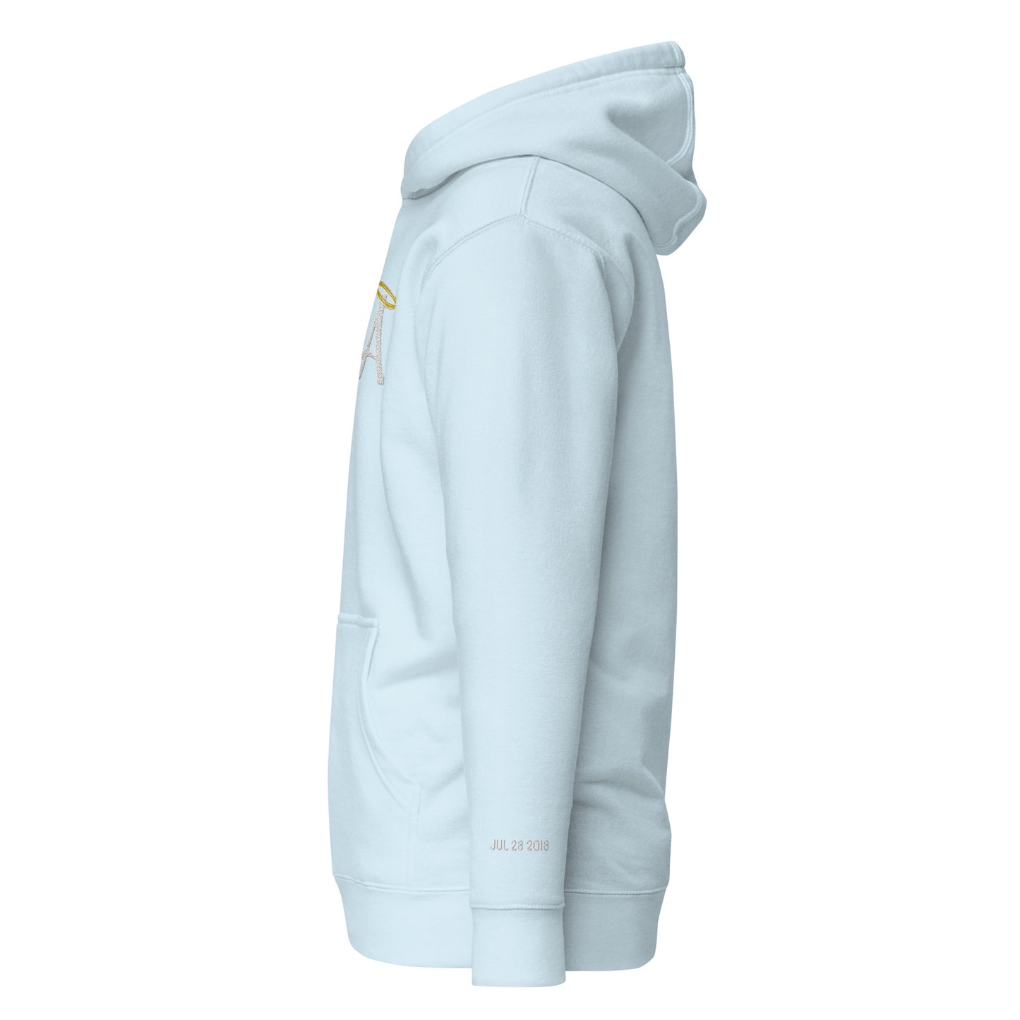 A Halo Embroidered Hoodie